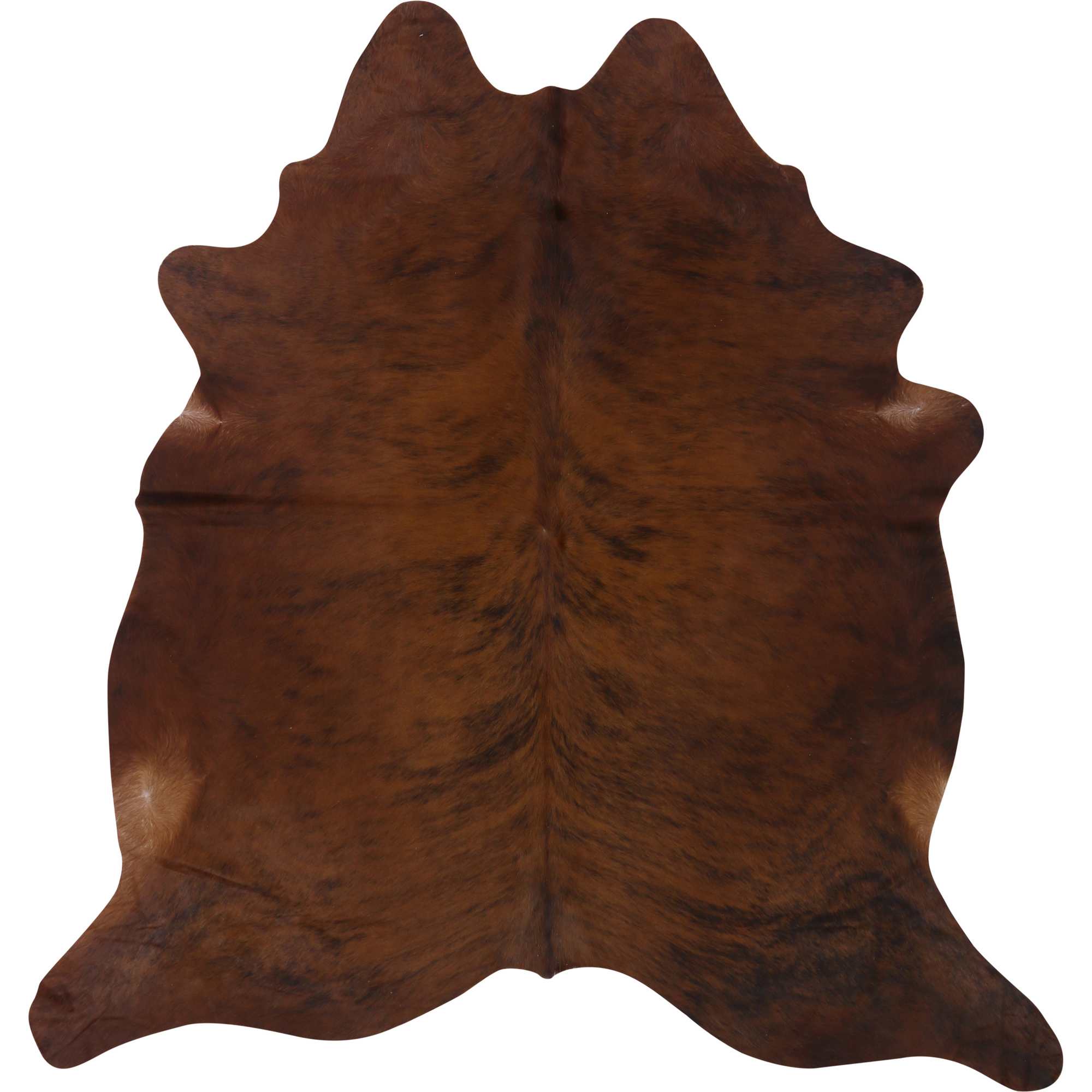 Cowhide Medium Classic Natural Brown Hide Rug In 15526